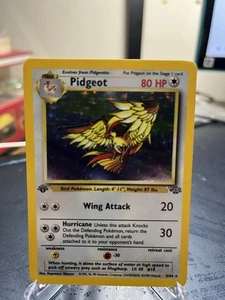1st Edition Pidgeot 08/64 Jungle Holo Pokémon Card [NM] 🦅🦅 - Picture 1 of 9