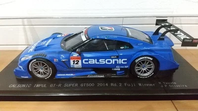 Modellino auto EBBRO 1/18 CALSONIC IMPUL GT-R R35 Super GT500 Fuji Winner - Immagine 1 di 4