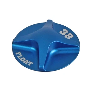Fox Shox Air Cap, 38 Float, Blue, Each 234-04-554 - Picture 1 of 1