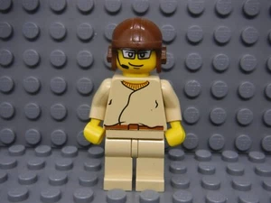 Lego Minifigure Anakin Skywalker (Brown Aviator Cap) sw0007 Star Wars **Read** - Picture 1 of 5
