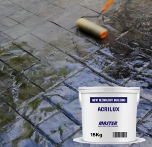 Resina Metacrilica per Cemento e Pavimenti Stampati (4,6 Lt) Alta Resistenza - Photo 1/5