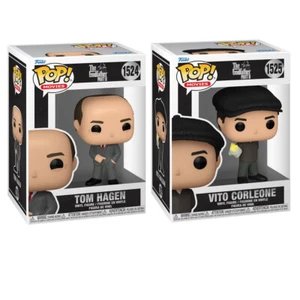 2 Set The Godfather Part 2 - Tom Hagen Vito Corleone Pop! Vinyl Figure NEW - Picture 1 of 5