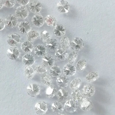 3.25 mm CVD 1 Carat Lot VSS,DEF Lab Grown Loose Diamonds For Wedding Jewelry - Image 1 of 4