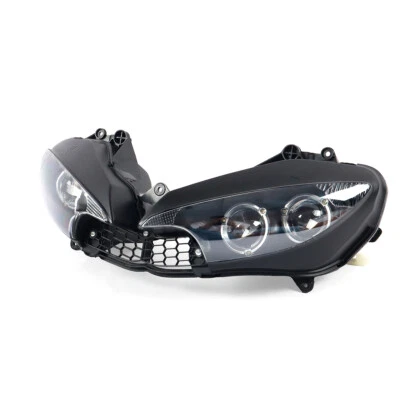 Conjunto de faros delanteros para Yamaha YZF R6 2003-2005/YZF R6S 2006-2009 Foto 1 de 4