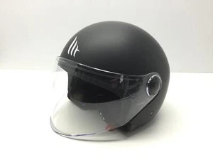 CASCO SOLID MATT BLACK NERO OPACO STREET TAGLIA S MT HELMETS - Imagen 1 de 5