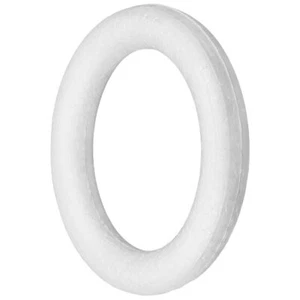 Foam Wreath Forms 8 Inch Craft Foam Circles DIY Round Polystyrene Rings for C... - Picture 1 of 9