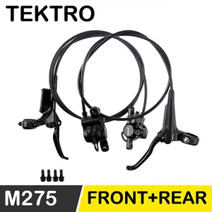 TEKTRO HD M275 Hydraulic Disc Brake MTB Bike Brake Set Front Rear 1900mm+1900mm - Picture 1 of 8