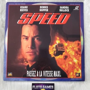 LASERDISC PAL FR : Speed 1 - Sandra Bullock Keanu Reeves - 1994 - Floto Games - Imagen 1 de 4