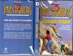 THREE INVESTIGATORS CRIMEBUSTERS #3 ROUGH STUFF - 1ST RARE HC HIGH GRADE - Picture 1 of 1