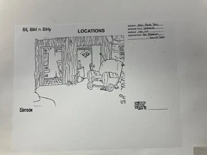 ED EDD N EDDY Ed Edd & Eddy Producción Stock Modelo Copia Ed's Dormitorio - Imagen 1 de 3