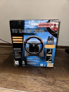SV-280 V3 RACING WHEEL WITH PEDALS USE ON ANY PC ENDORSED BY EARNHARDT JR. NIB - Picture 1 of 4