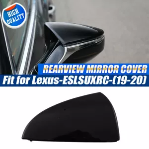 Left Driver Rear View Side Mirror Cover Caps For 2019-2025 Lexus IS ES RC LS UX - Picture 1 of 14