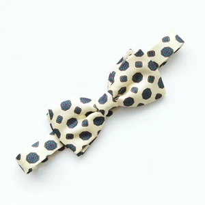 Vintage Silk Bow Tie Made In England - Picture 1 of 3