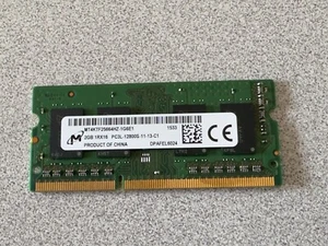 Micron 2GB 1Rx16 PC3L 12800S SODIMM RAM (MT4KTF25664HZ-1G6E1) - Picture 1 of 2