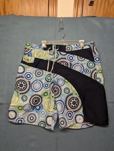 Joe Boxer Board Shorts Men's Size L Unlined Swim Trunks  - Picture 1 of 7