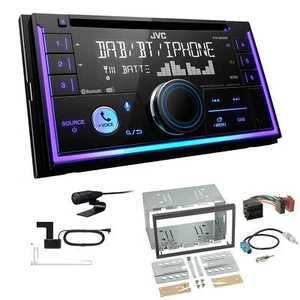 JVC 2-DIN MP3 Autoradio Bluetooth DAB+ für Mercedes Benz M-Klasse bis 2005 W163 - Bild 1 von 6