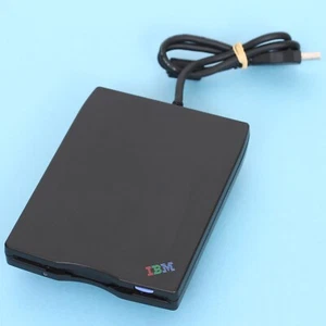 IBM Thinkpad Portable External USB 1.44 MB 3.5” FDD Floppy Disk Drive FD-05PUB - Afbeelding 1 van 3
