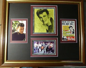 GENE VINCENT BE-BOP-A-LULA LEGENDÄRE ROCKIKONE SELTEN SIGNIERT HANDSIGNIERT MIT COA - Bild 1 von 7