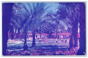 Wonder Palms Hotel Guest And Ranch Wonder Date Garden Palm Springs CA Postcard