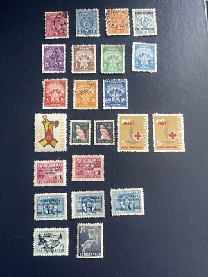 Yugoslavia Various 23 Stamps-Postage Due,tax-red Cross,Italy Occupation,Trieste - Image 1 of 4