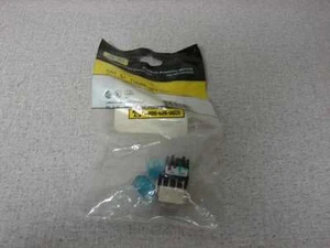 Hubbell CAT 5+T568B jack office white power sum HD58A625 DH58A6 - Bild 1 von 3
