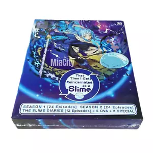 DVD That Time I Got Reincarnated As A Slime Season 1+2+Diaries+ 5OVA + 3 Special - Picture 1 of 11