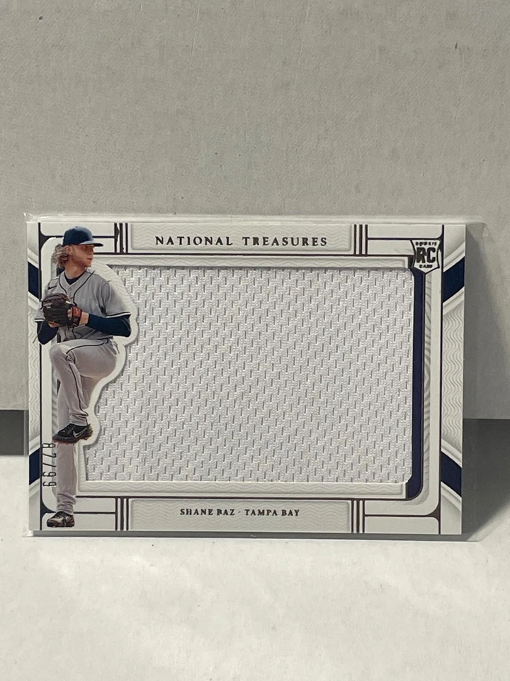 2022 Panini National Treasures Rookie Silhouettes /99 Shane Baz #RS-SB RC - Image 1 of 1
