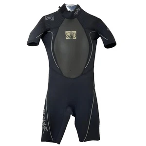 Body Glove Wetsuit Mens Size Small Shorty Wet Body Suit Black neoprene nylon - Picture 1 of 12