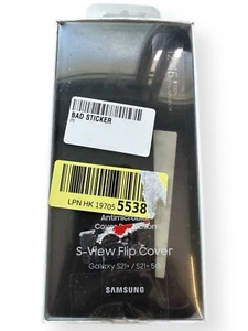 Genuine Original Samsung - S-View Flip Cover for Galaxy S21+ / S21+ 5G - Black - Bild 1 von 1