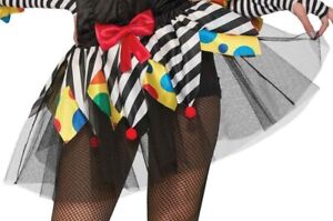 Evil Clown Tutu Skirt Circus Carnival Fancy Dress Up Halloween Costume Accessory
