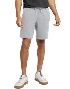 Hanes Men's Fleece Sweat Shorts Originals Pockets Mideweight Soft 8 inseam S-2XL - Picture 1 of 19