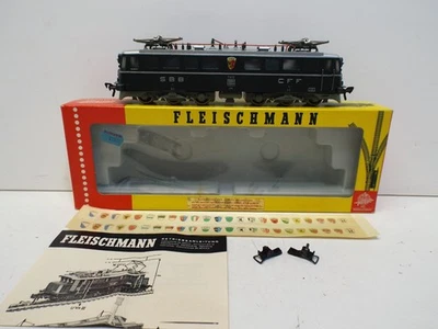 FLEISCHMANN HO 4370 SBB FFS AE 6/6 CO-CO ELECTRIC 11412 LOCO NOS BOXED  (OO2931) - Image 1 of 4