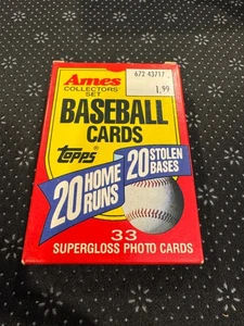 Juego de coleccionistas Topps Ames 1989 20/20 Club (33 tarjetas brillantes; Henderson, Jackson) - Imagen 1 de 1