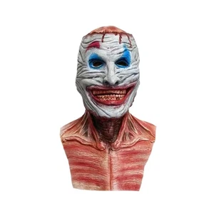 Joker Double Layer Peelable Surface Halloween Horror Mask, Scary Mask with Mo... - Picture 1 of 3
