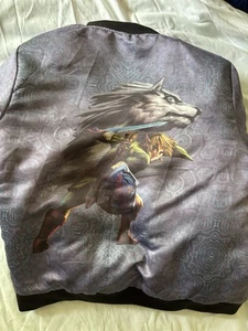 Black Milk Legend of Zelda Twilight Princess Bomber Jacket L Large Never Worn - Picture 1 of 3