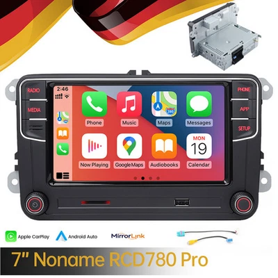 7" NONAME RCD330 RCD780 RCD360PRO 3 Plus 187B Android Auto Carplay Für VW Radio - Bild 1 von 4