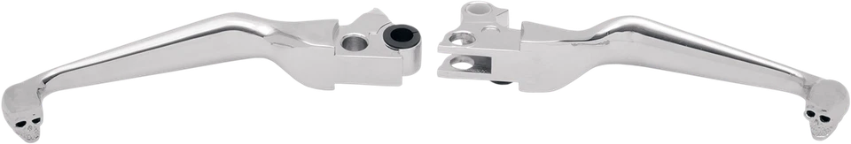 01-14 Harley Softail Fat Boy Drag Specialties 0610-0145 Palanca de calavera Sut Foto 1 de 2