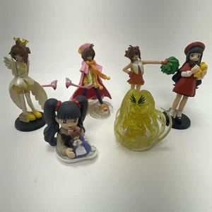 Bandai Card Captor Sakura Vintage 2004 Sakura Set of 6 Figures - Picture 1 of 19