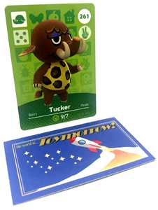 Animal Crossing Nintendo Amiibo - Tucker #261 - Serie 3 Original Karte - Bild 1 von 1