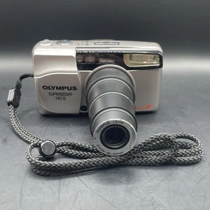 Olympus Superzoom 140s Point And Shoot 35mm Film Camera Tested & Working - Picture 1 of 11