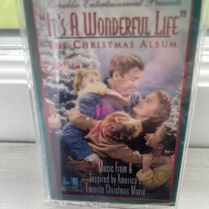 It's A Wonderful Life The Christmas Album Cassette New Factory Sealed - Picture 1 of 7