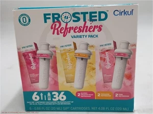 Cirkul mattierte Erfrischer Geschmackskartusche Variety Pack - 6 Stück EXP: 03/2027 - Bild 1 von 1