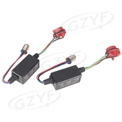 2x H7 1157 LED Decoder Light Bulb Warning CANBUS Error Free Load Resistor Socket - Image 1 of 4