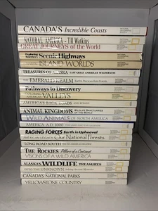 22 National Geographic Society Hardcover Books with Dust Jackets Lot - Foto 1 di 16