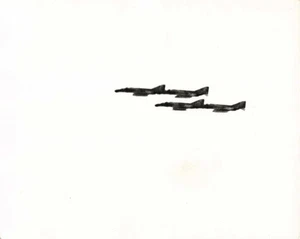 VTG Photo US Fighter Jets Formation Sky Flight - Picture 1 of 1