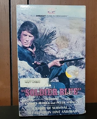 Solier Blue Betamax 1984 Video Movie 1969 Bergen, Strauss  Embassy Home Ent - Image 1 of 4