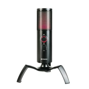Retekess TG101 Micrófono Transmisión en Vivo 2 Patrones de Pastillas Luces RGB Gaming - Imagen 1 de 17