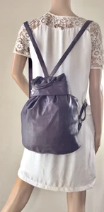 Granet Hill brauner Leder Rucksack Tasche, Top Handle - Bild 1 von 1