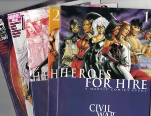 HEROES FOR HIRE #1-15 COMPLETE FULL RUN - BILLY TUCCI ART - MARVEL COMICS/2006 - Picture 1 of 18
