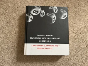 book: foundations of statistical natural language processing - Picture 1 of 2